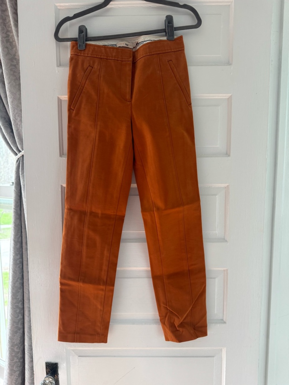 Tory Burch Rust Brown Tailored Women's Trousers